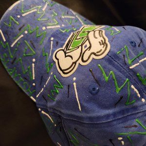 Hand Painted Denim Hat